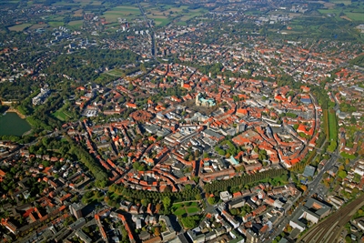 Luftbild Stadt Münster- Bernhard Fischer